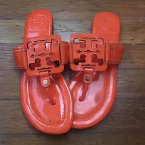Tory Burch Miller Logo Sandals